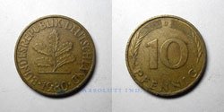 Alemania 10 Peniques 1980