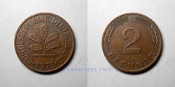 Alemania 2 Peniques 1978