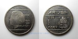 Aruba 1 Florin 1989