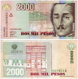 2000 Pesos 2007