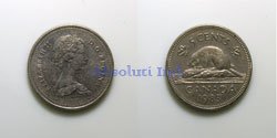 Canada 5 centavos 1983