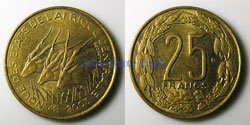 Republica Centroafricana 25 Francos 2003