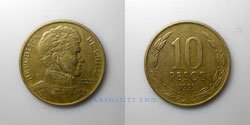 Chile 10 Pesos 1995