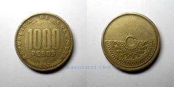 1000 pesos 1997