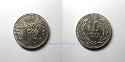 Lazareto 10 centavos 1921