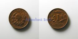 1 centavo 1957