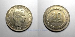 20 centavos 1951