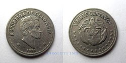 20 centavos 1956