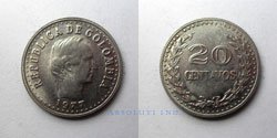 20 centavos 1977