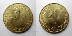 20 Pesos 1982