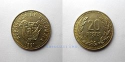 20 Pesos 1991