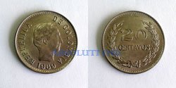 20 centavos 1969 KM#237