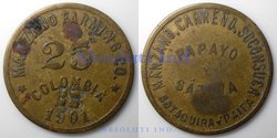 Lazareto 1 centavo 1921