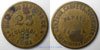 Manzano Farming Co. 25 centavos 1901