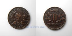2 centavos 1949