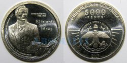 Colombia 5000 pesos 2017