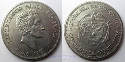 50 centavos 1810-1960