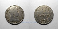 5 centavos 1935