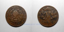 5 centavos 1944