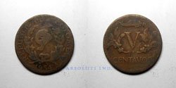 5 centavos 1954