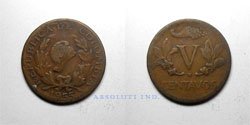 5 centavos 1955