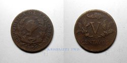 5 centavos 1956