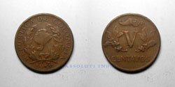 5 centavos 1958