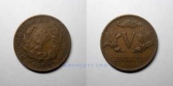 5 centavos 1959