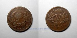 5 centavos 1965