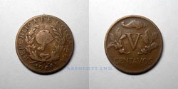 5 centavos 1966
