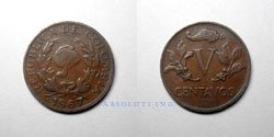 5 centavos 1967