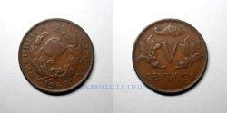 5 centavos 1968