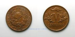 5 centavos 1974