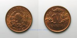 5 centavos 1976