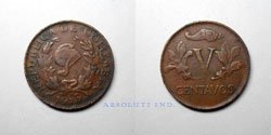 5 centavos 1977