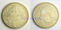 Colombia 20.000 pesos - 100 años Banco de la Republica