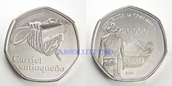 Colombia 20.000 pesos - Carriel