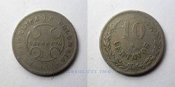 Lazareto 10 centavos 1921