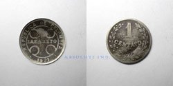 Lazareto 1 centavo 1921