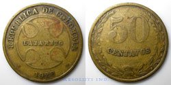 Lazareto 50 centavos 1928