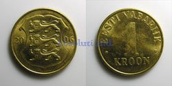 Estonia 1 Kroon 2006