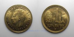 Espa&ntilde;a 1 peseta 1980