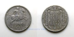 Espa&ntilde;a 5 centavos 1945 