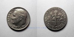 Estados Unidos 10 centavos 1971
