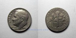 Estados Unidos 10 centavos 1972