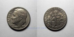 Estados Unidos 10 centavos 1978