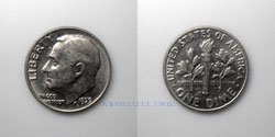 Estados Unidos 10 centavos 1979