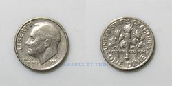 Estados Unidos 10 centavos 1998P