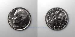 Estados Unidos 1 dime 1999P