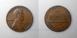 Estados Unidos 1 centavo 1960D